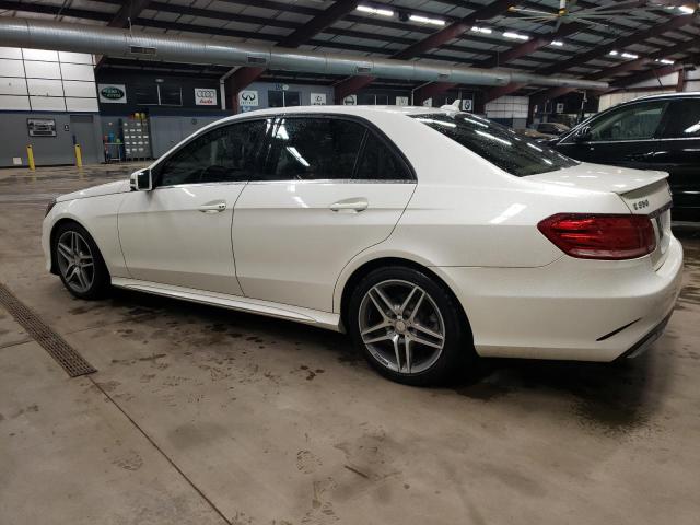 WDDHF8JB5EA782481 - 2014 MERCEDES-BENZ E 350 4MATIC WHITE photo 2