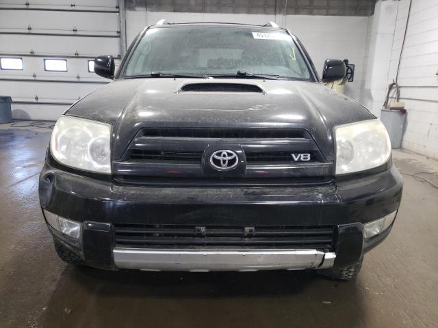 JTEBT14R858023822 - 2005 TOYOTA 4RUNNER SR5 BLACK photo 5