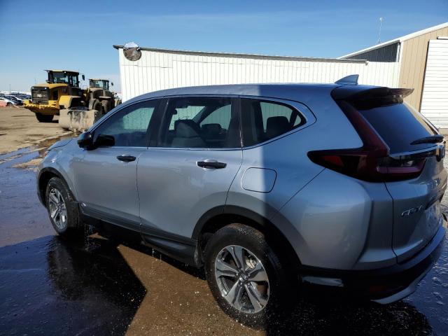 2HKRW2H26MH643453 - 2021 HONDA CR-V LX SILVER photo 2