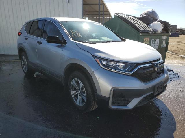 2HKRW2H26MH643453 - 2021 HONDA CR-V LX SILVER photo 4