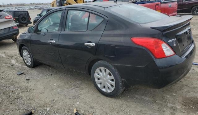 3N1CN7AP3EL826843 - 2014 NISSAN VERSA S BLACK photo 2