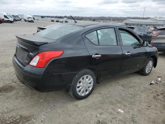 3N1CN7AP3EL826843 - 2014 NISSAN VERSA S BLACK photo 3