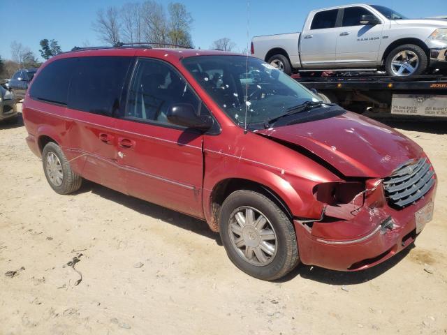 2A8GP64L86R738038 - 2006 CHRYSLER TOWN & COU LIMITED RED photo 4