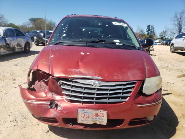 2A8GP64L86R738038 - 2006 CHRYSLER TOWN & COU LIMITED RED photo 5