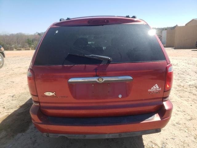 2A8GP64L86R738038 - 2006 CHRYSLER TOWN & COU LIMITED RED photo 6