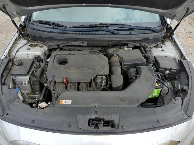 5NPE24AF0HH571870 - 2017 HYUNDAI SONATA SE SILVER photo 11