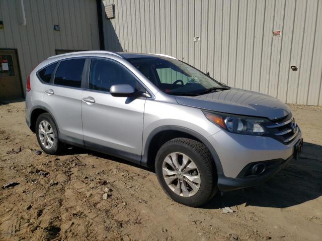 2HKRM4H77EH649874 - 2014 HONDA CR-V EXL SILVER photo 4