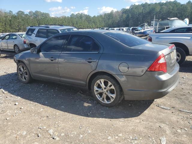 3FAHP0HA2CR421126 - 2012 FORD FUSION SE GRAY photo 2