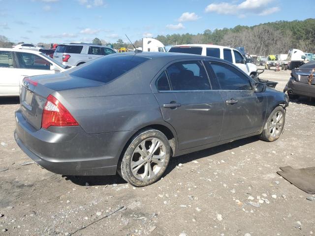 3FAHP0HA2CR421126 - 2012 FORD FUSION SE GRAY photo 3