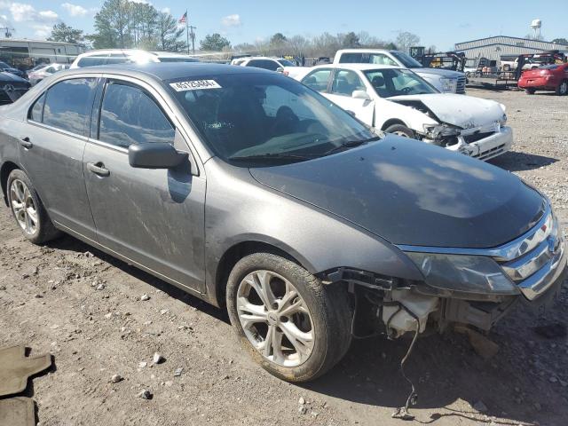 3FAHP0HA2CR421126 - 2012 FORD FUSION SE GRAY photo 4