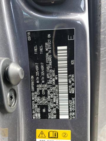 JTJYARBZ3J2108728 - 2018 LEXUS NX 300 BASE Boz foto 12