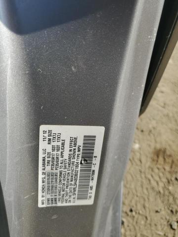 5FNRL5H48DB021804 - 2013 HONDA ODYSSEY EX SILVER photo 13