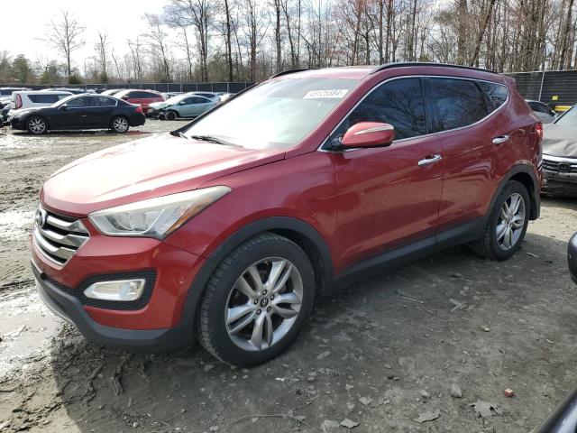 5XYZUDLAXDG012454 - 2013 HYUNDAI SANTA FE S RED photo 1