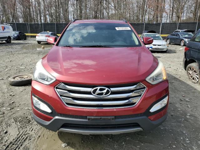 5XYZUDLAXDG012454 - 2013 HYUNDAI SANTA FE S RED photo 5