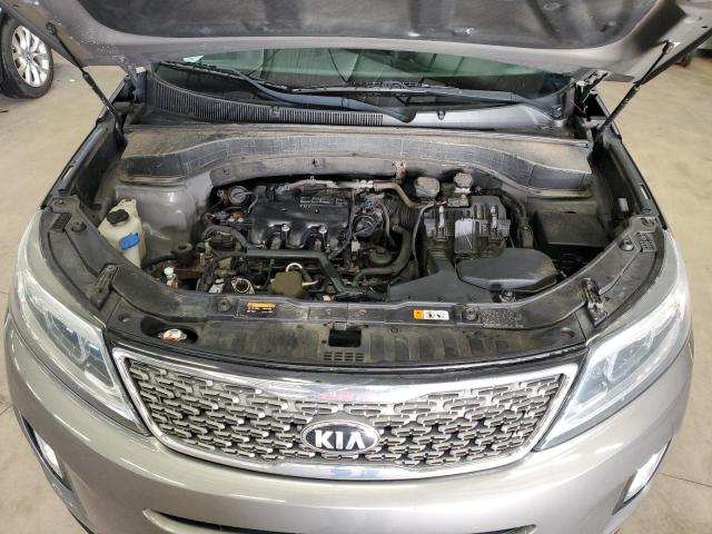 5XYKWDA75FG596543 - 2015 KIA SORENTO SX GRAY photo 12