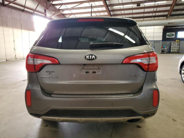 5XYKWDA75FG596543 - 2015 KIA SORENTO SX GRAY photo 6