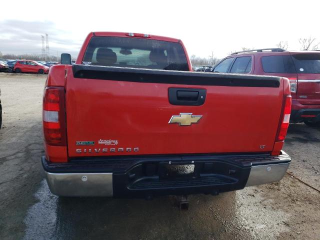 1GCRKSE35BZ149454 - 2011 CHEVROLET SILVERADO K1500 LT RED photo 6