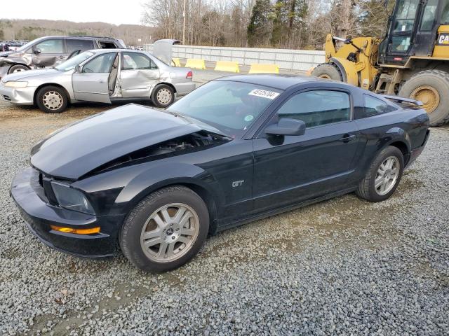 1ZVHT82H985138546 - 2008 FORD MUSTANG GT BLACK photo 1
