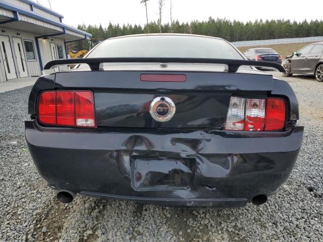 1ZVHT82H985138546 - 2008 FORD MUSTANG GT BLACK photo 6