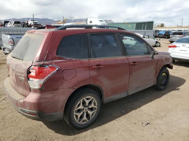 JF2SJABC1HH437555 - 2017 SUBARU FORESTER 2.5I MAROON photo 3