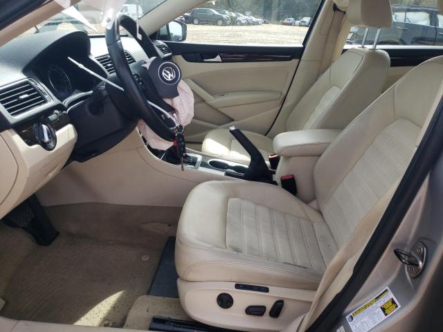 1VWCT7A31EC075766 - 2014 VOLKSWAGEN PASSAT SEL BEIGE photo 7