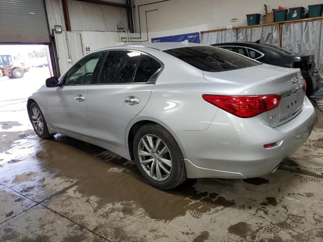 JN1BV7AR4FM409820 - 2015 INFINITI Q50 BASE SILVER photo 2