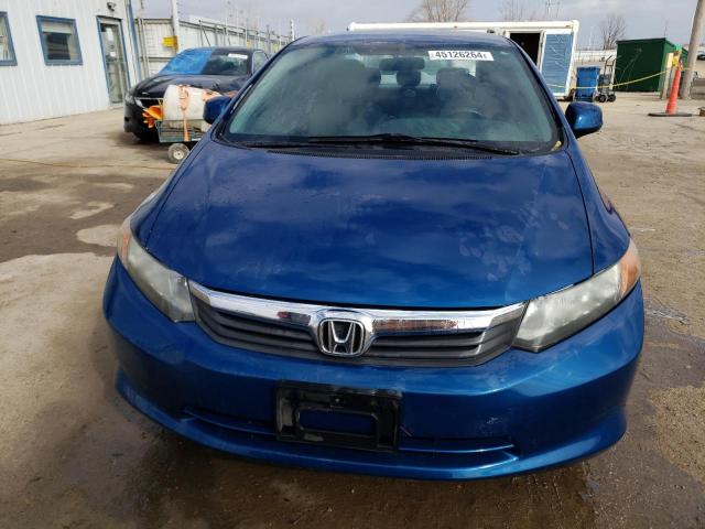 19XFB2F53CE034335 - 2012 HONDA CIVIC LX ლურჯი ფოტო 5