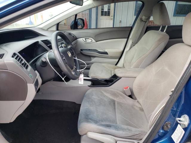 19XFB2F53CE034335 - 2012 HONDA CIVIC LX ლურჯი ფოტო 7