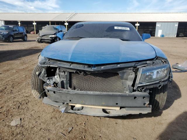 2G1FD1E36F9110100 - 2015 CHEVROLET CAMARO LT BLUE photo 5