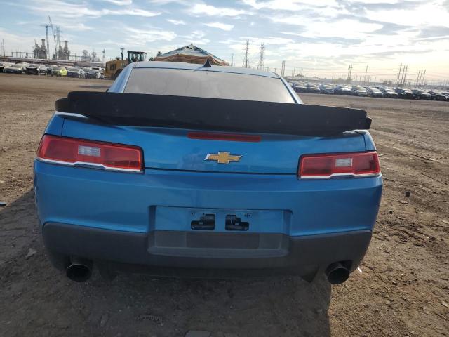 2G1FD1E36F9110100 - 2015 CHEVROLET CAMARO LT BLUE photo 6