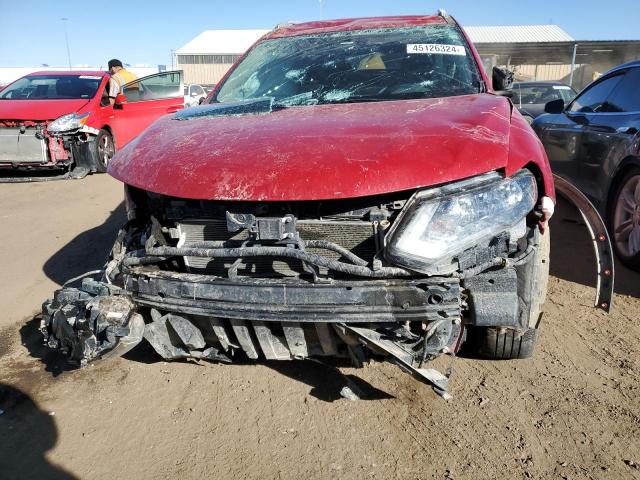 5N1AT2MV6HC852923 - 2017 NISSAN ROGUE SV RED photo 5