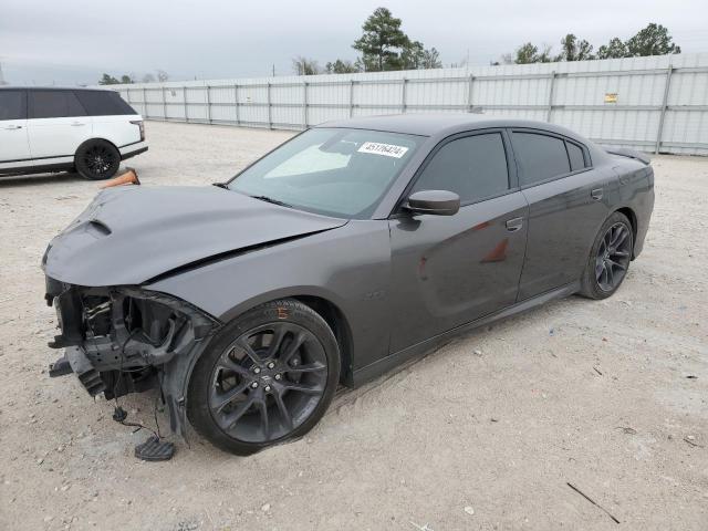 2C3CDXGJ5KH603005 - 2019 DODGE CHARGER SCAT PACK GRAY photo 1