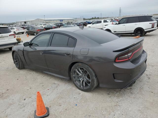 2C3CDXGJ5KH603005 - 2019 DODGE CHARGER SCAT PACK GRAY photo 2