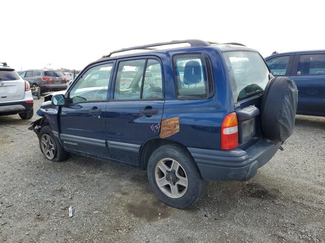 2CNBJ13C226935351 - 2002 CHEVROLET TRACKER BLUE photo 2