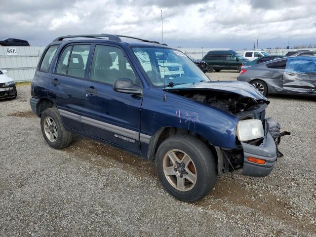 2CNBJ13C226935351 - 2002 CHEVROLET TRACKER BLUE photo 4