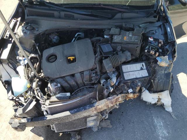 3KPF24AD7NE448196 - 2022 KIA FORTE FE GRAY photo 11