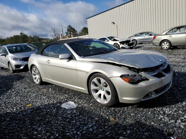 WBAEK13507CN72401 - 2007 BMW 650 I SILVER photo 4