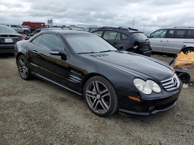 WDBSK74F23F058329 - 2003 MERCEDES-BENZ SL 55 AMG BLACK photo 4