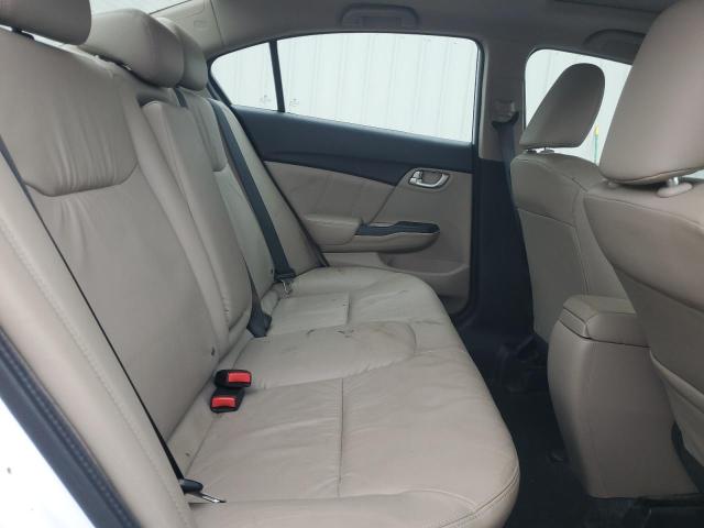 19XFB2F99EE085067 - 2014 HONDA CIVIC EXL WHITE photo 10