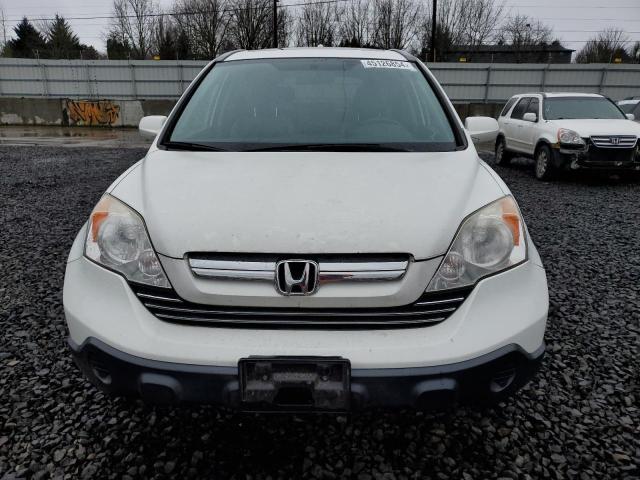 JHLRE48708C075280 - 2008 HONDA CR-V EXL WHITE photo 5