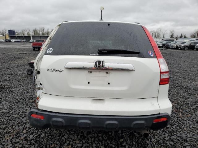 JHLRE48708C075280 - 2008 HONDA CR-V EXL WHITE photo 6