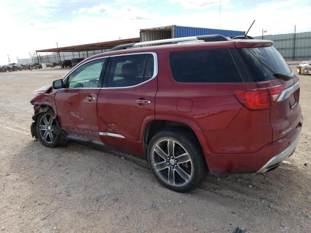 1GKKNPLS0KZ122988 - 2019 GMC ACADIA DENALI BURGUNDY photo 2