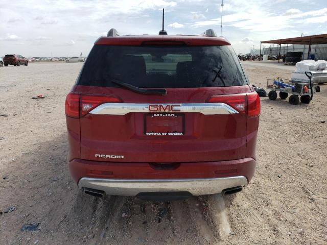 1GKKNPLS0KZ122988 - 2019 GMC ACADIA DENALI BURGUNDY photo 6