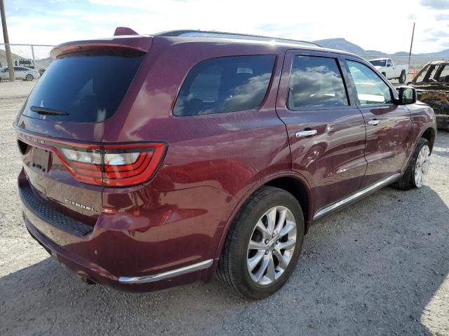 1C4RDJEG9KC795266 - 2019 DODGE DURANGO CITADEL MAROON photo 3