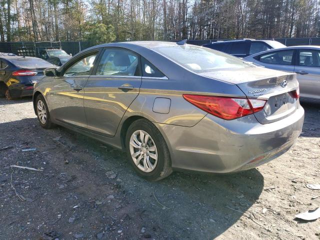 5NPEB4ACXBH212278 - 2011 HYUNDAI SONATA GLS GRAY photo 2