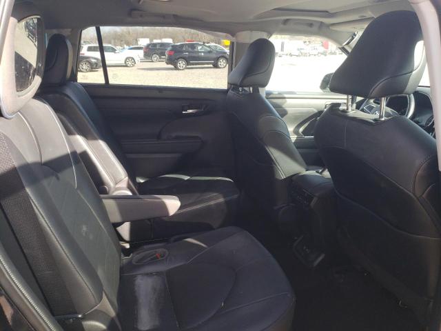 5TDHZRBH9MS100391 - 2021 TOYOTA HIGHLANDER XLE BLACK photo 10