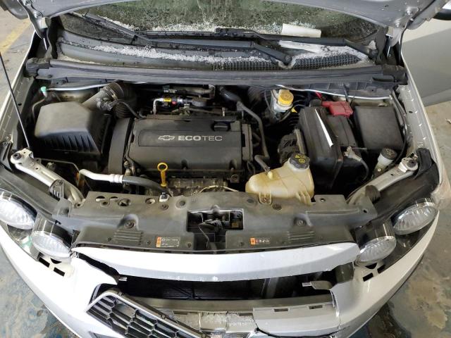 1G1JB5SH3C4147403 - 2012 CHEVROLET SONIC LS SILVER photo 11