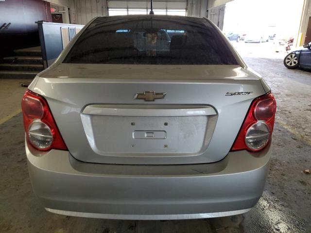 1G1JB5SH3C4147403 - 2012 CHEVROLET SONIC LS SILVER photo 6