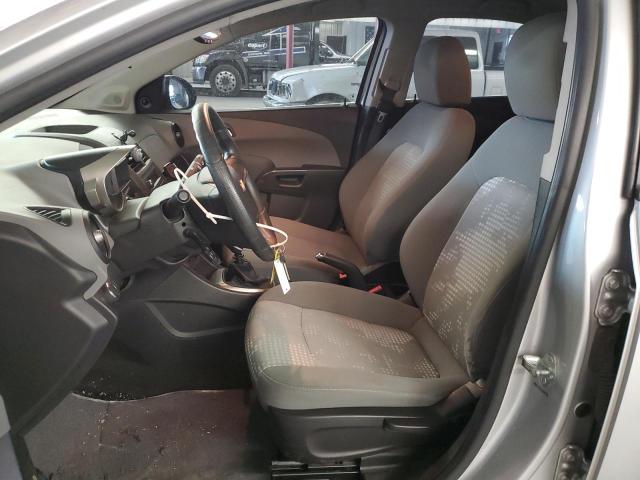 1G1JB5SH3C4147403 - 2012 CHEVROLET SONIC LS SILVER photo 7