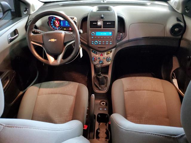 1G1JB5SH3C4147403 - 2012 CHEVROLET SONIC LS SILVER photo 8